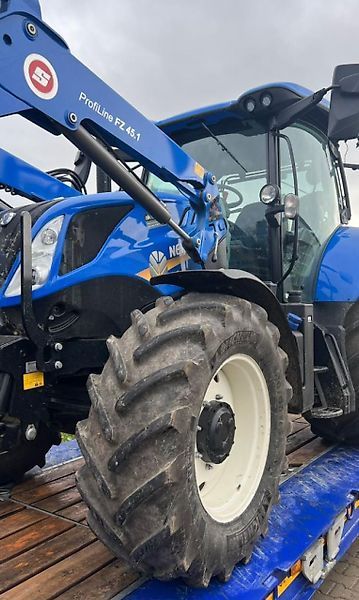 E-FARM: New Holland T6.145 - Tractor - id CXGNLYT - Year of construction: 2019 - Engine hours: 658,Engine power (HP): 146,Germany
