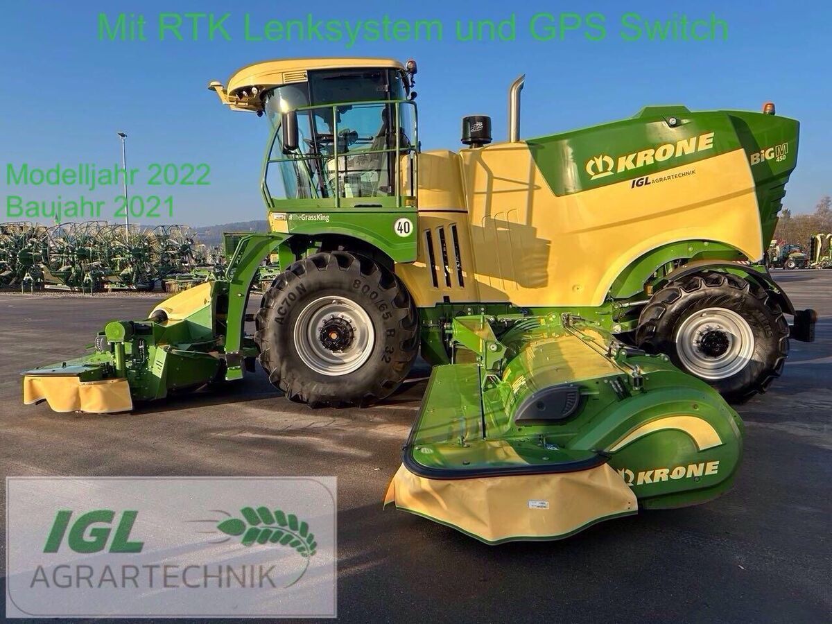 E-FARM: Krone Big M 450 CV - Segadora - id F2GCUVI - 285.000 € - Año: 2021 - Horas: 1089,Alemania