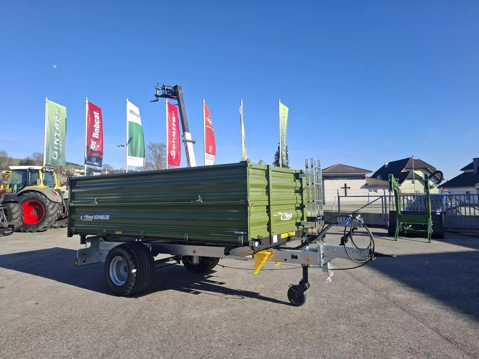 Fliegl edk 70 Pótkocsi billencs 10 667 EUR