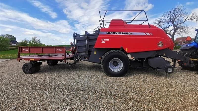 Massey Ferguson 2190 m/parkland vogn 36000 baller - høstklar Empacadora 26.099 €