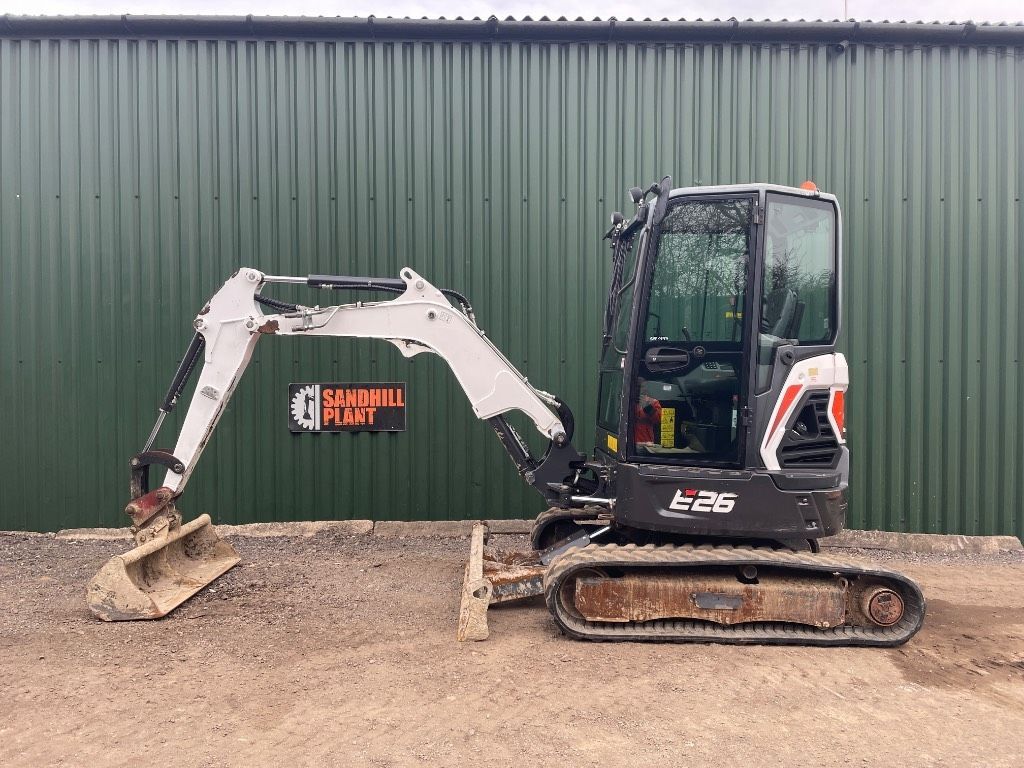 Bobcat E26 Mini kotrógép 20 450 EUR