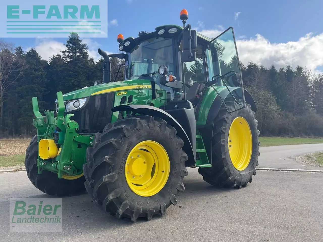 John Deere 6120 M Tractor €85,000