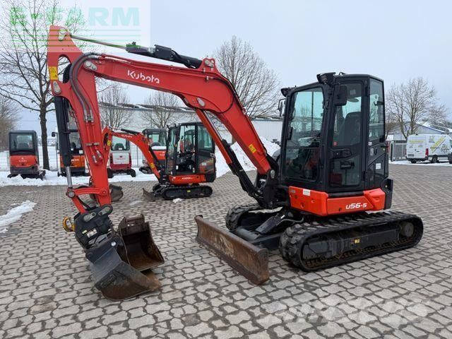Kubota u56-5, bj 22, 1250 bh, powertilt hs03 klima, gl Mini escavatore 54.600 €