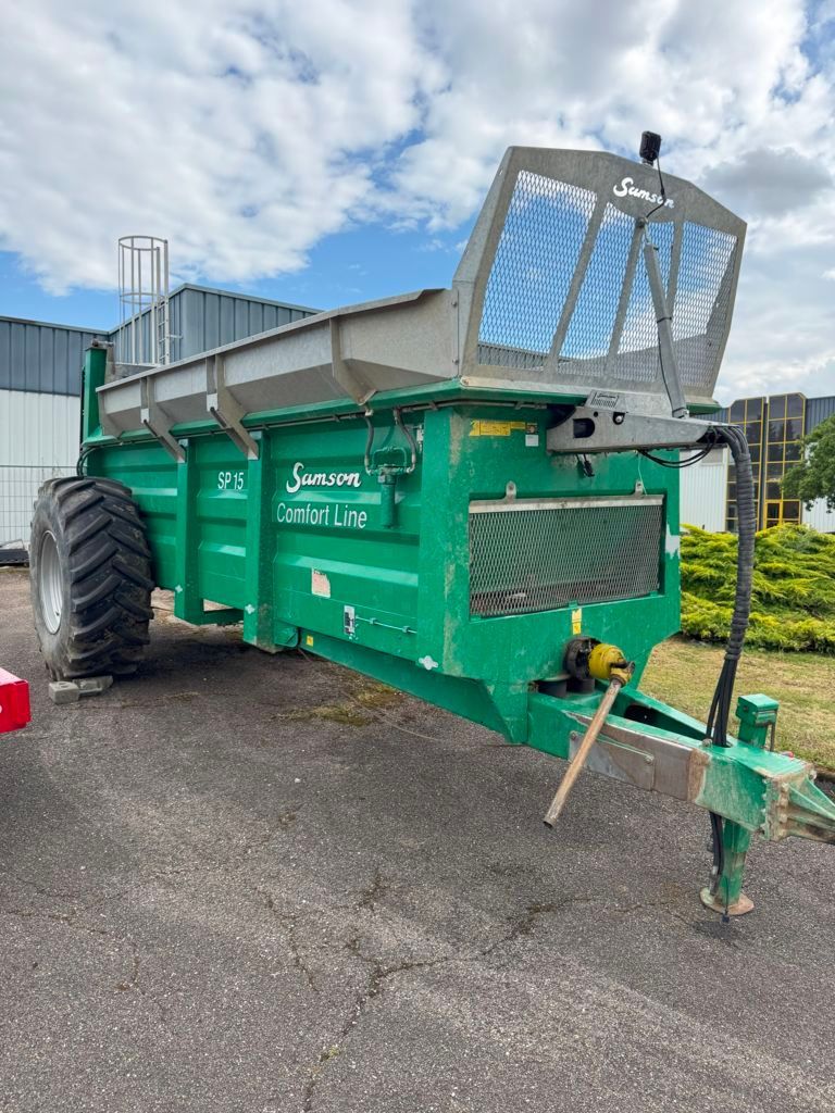 E-FARM: Samson sp15 comfort line - Manure and compost spreader - id DPWXEEA - €18,000 - Year of construction: 2018 - France