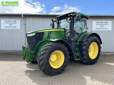 E-FARM: John Deere 7250 R - Tractor - id EEC1VJA - €80,279 - Year of construction: 2016 - Engine hours: 6,965,Engine power (HP): 250,Denmark