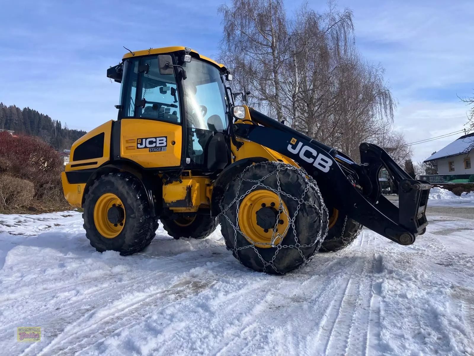 JCB 409 sv radlader in top austattung 40km/h Chargeuse sur pneus 48 584 €