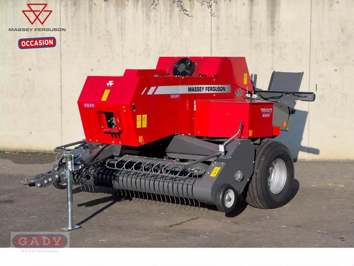 E-FARM: Massey Ferguson 1840 kleinballenpresse - Empacadora - id XPFTLD6 - 33.250 € - Austria