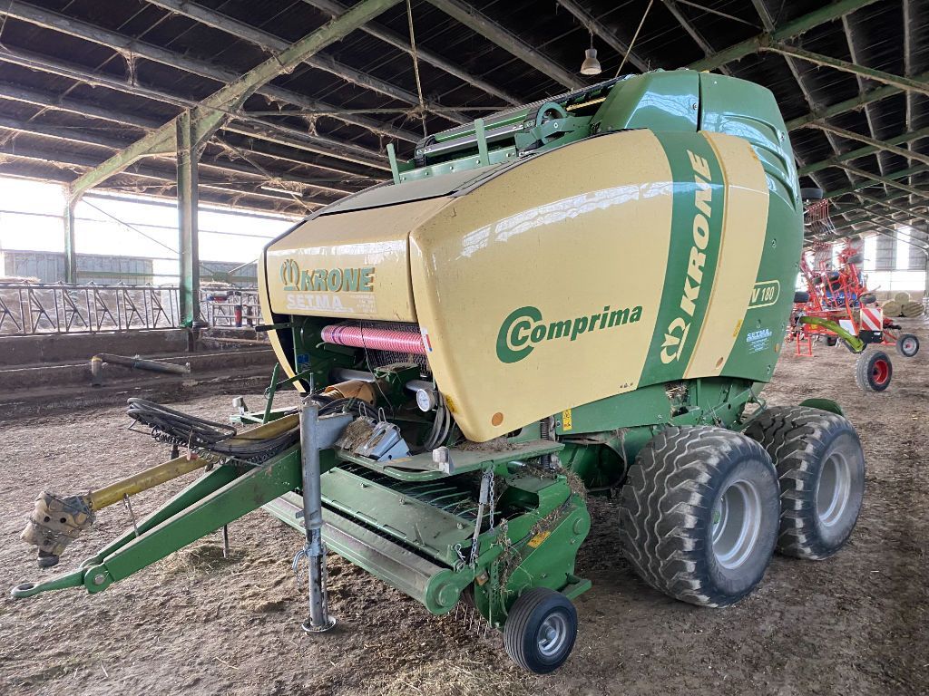 E-FARM: Krone Comprima V 180 - Balownica - id ZGURML3 - 18 800 € - Rok produkcji: 2011 - Wyprodukowane bele: 15 000,Francja