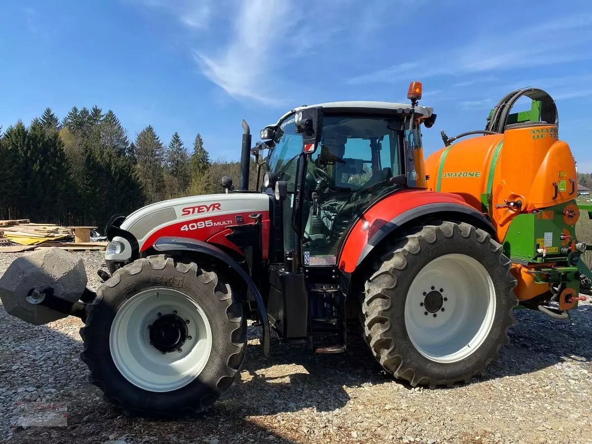 E-FARM: Steyr Multi 4095 - Traktor - id SG4QNL8 - Rok produkcji: 2014 - Motogodziny: 4650,Moc silnika: 115,Austria