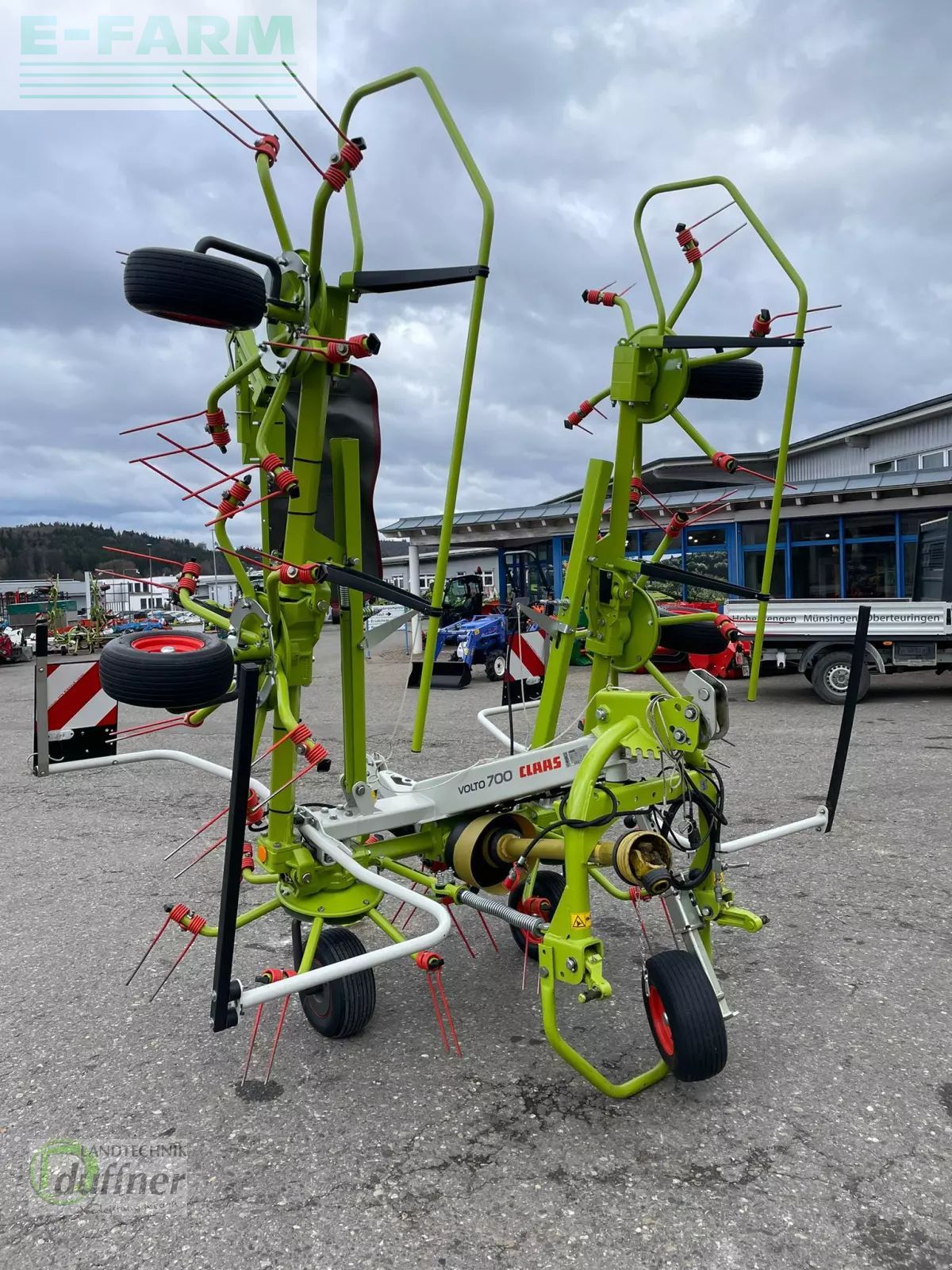 Claas Volto 700 Karuzelowy przetrząsacz do siana 10 900 €