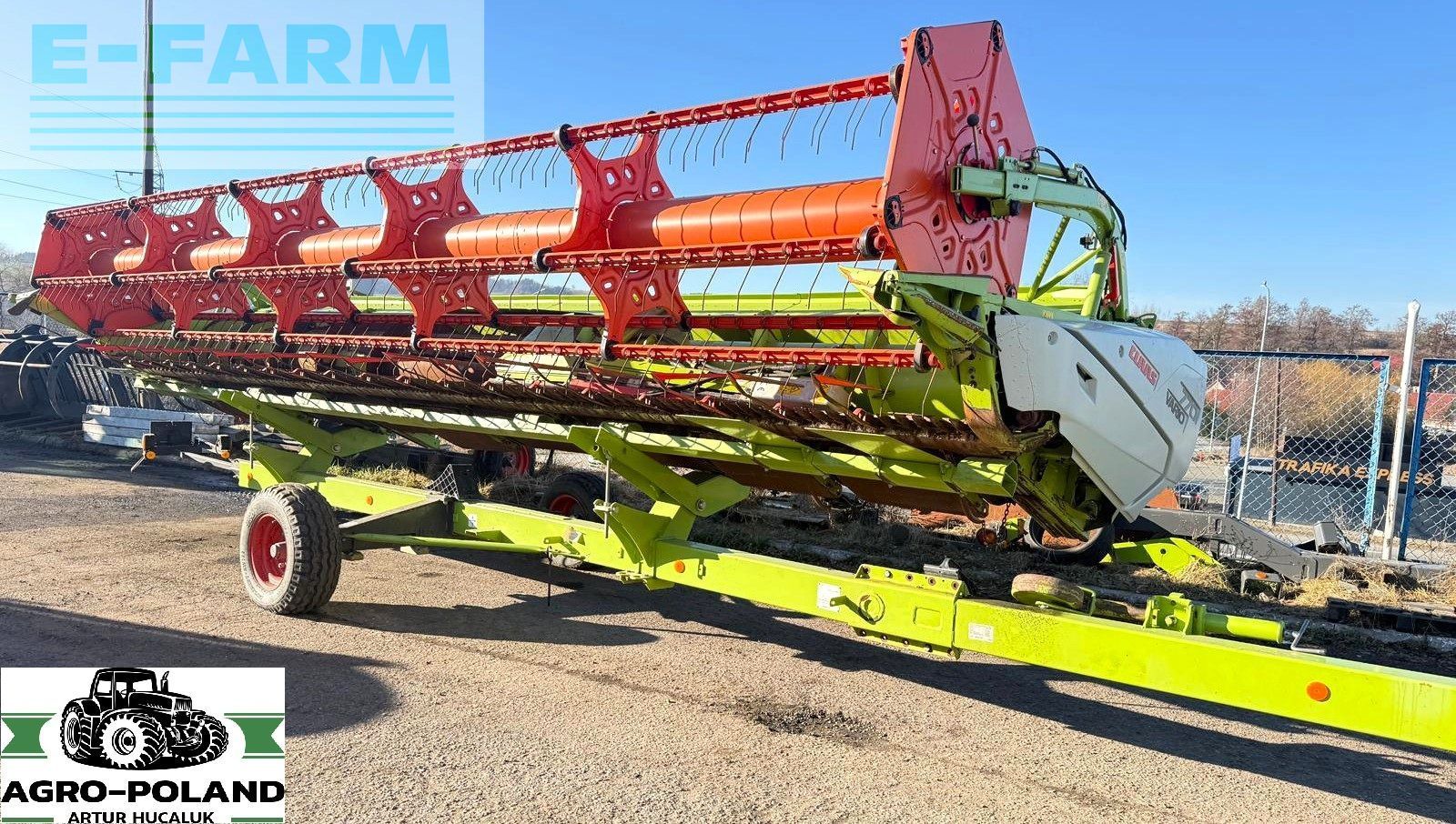 Claas Vario 770 Header €31,500