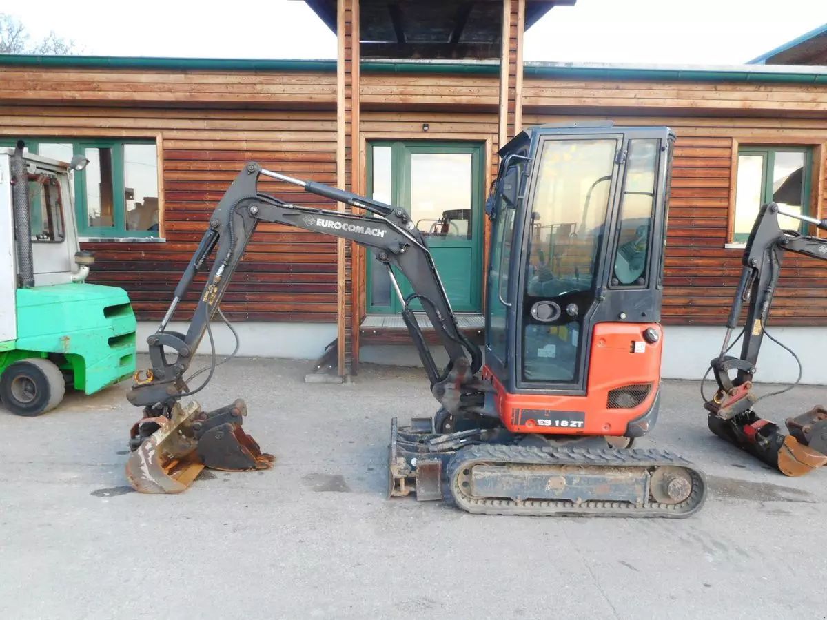 E-FARM: Eurocomach es 18 zt ( 1.750kg ) - Excavator other - id FRKAS9J - €17,950 - Year of construction: 2016 - Engine power (HP): 15,Austria