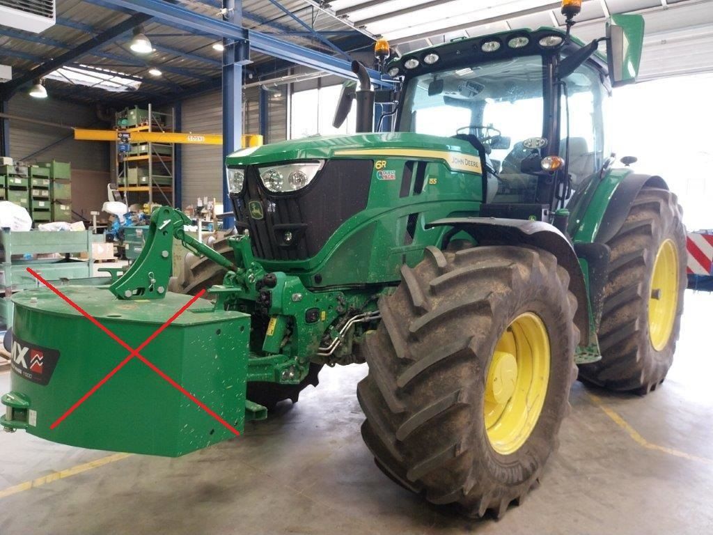 E-FARM: John Deere 6R 155 - Tracteur - id NIFJYFZ - 134 000 € - Année: 2023 - Lecture du nombre d'heure: 594,Puissance du moteur (chevaux): 155,France