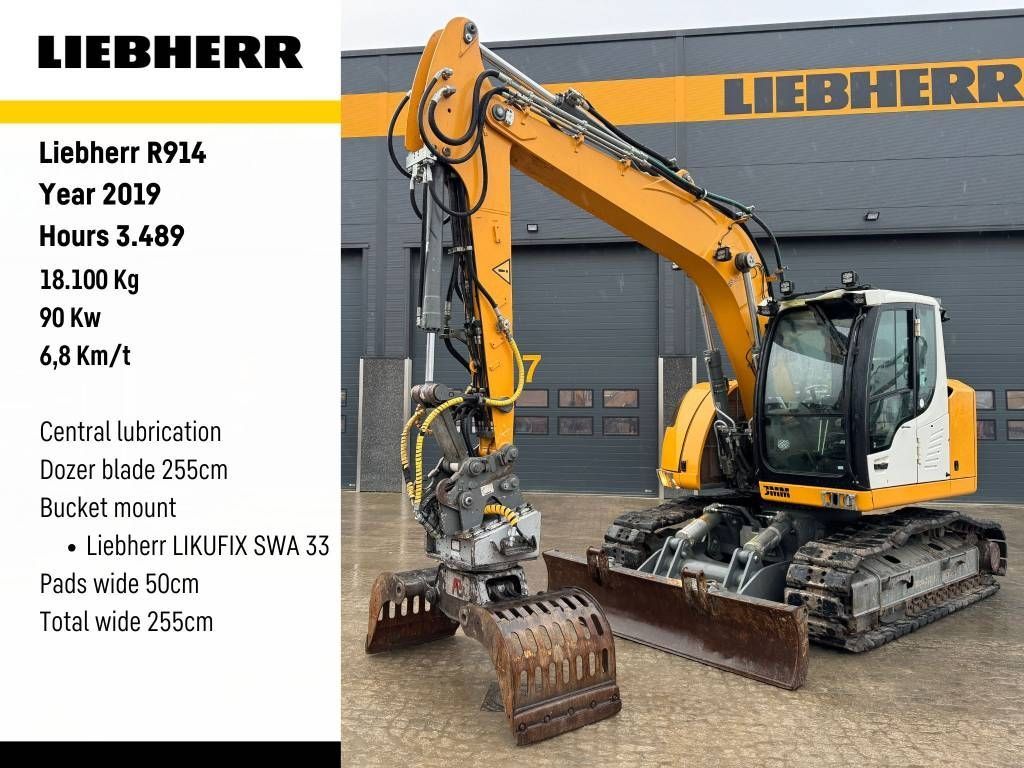 Liebherr r914 Excavadora de orugas 93.023 €