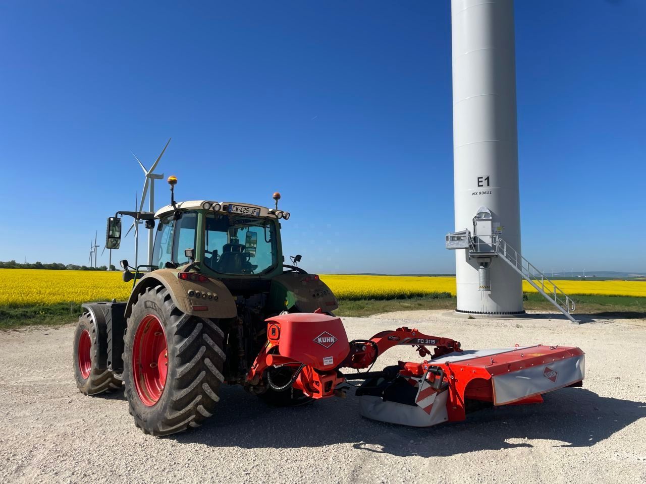 Kuhn fc 3115 r Faucheuse 15 000 €