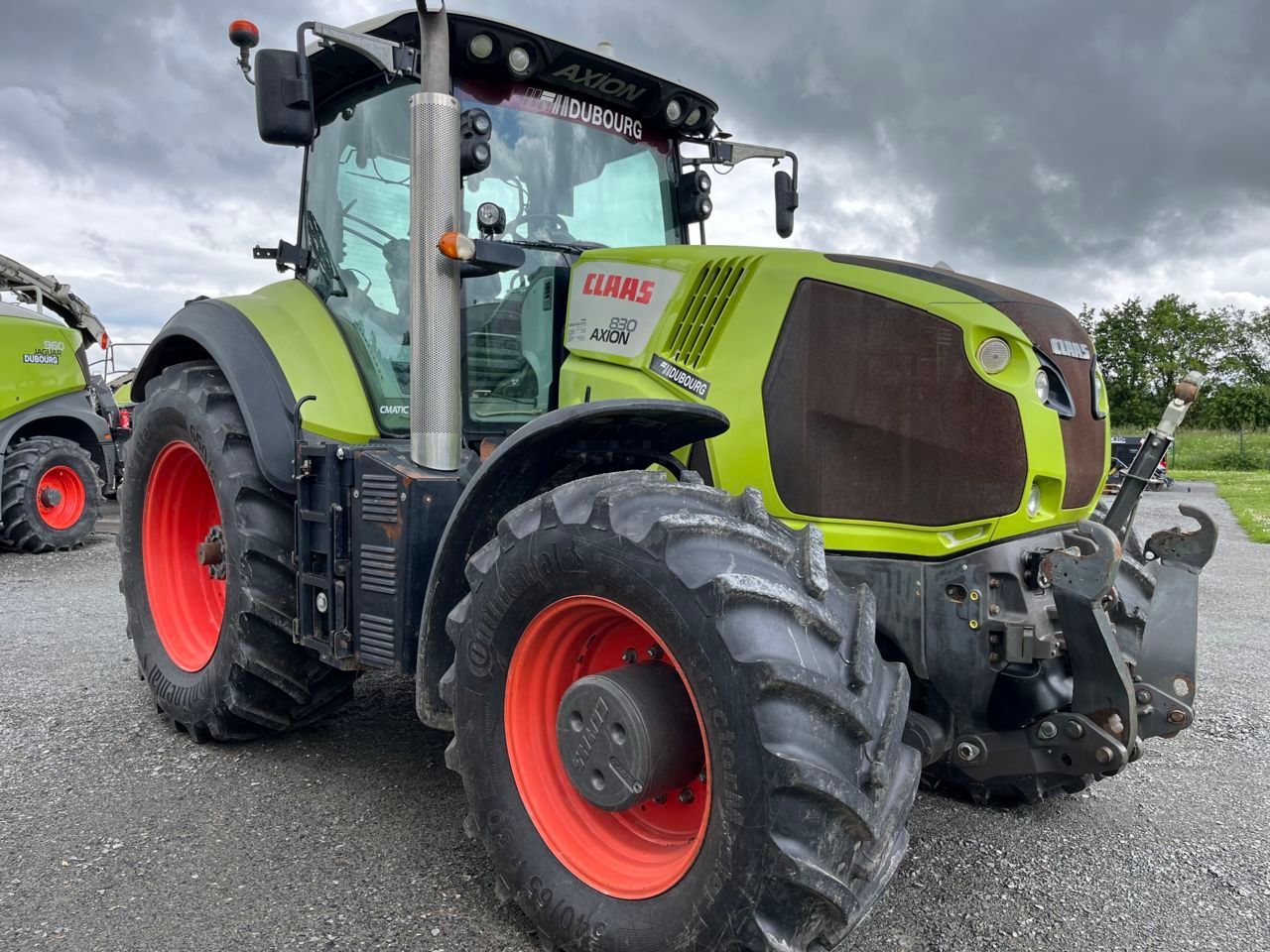 E-FARM: Claas Axion 830 CMATIC - Tractor - id NAJVYCL - Year of construction: 2016 - Engine hours: 5,000,Engine power (HP): 235,France