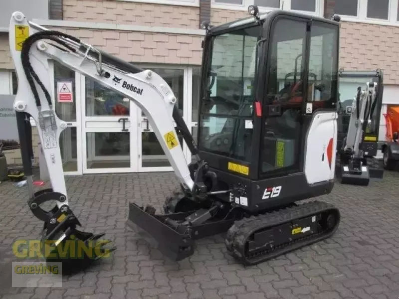 E-FARM: Bobcat e19 - Mini kotrógép - id G45BI9I - 26 560 EUR - Gyártási év: 2023 - Németország