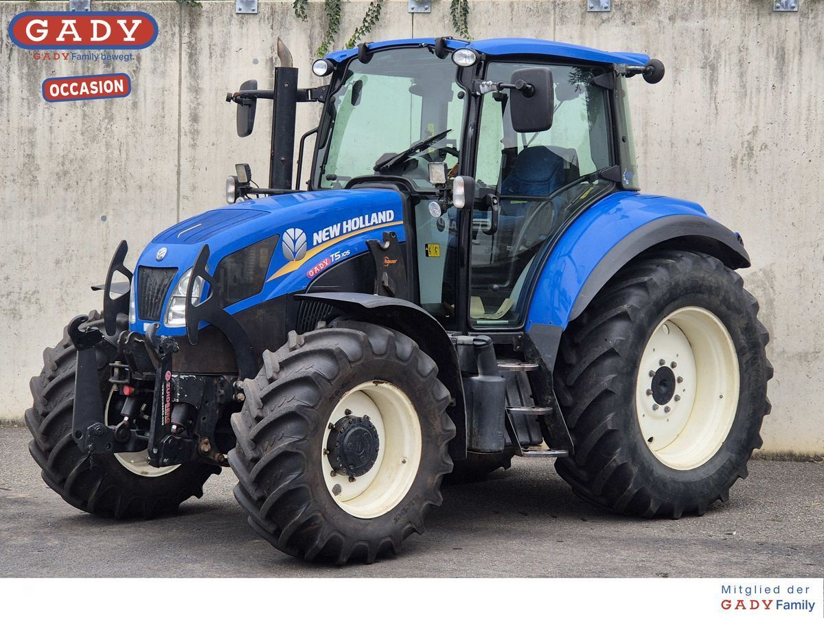 E-FARM: New Holland T5.105 - Traktor - id 3UHCU91 - 40.619 € - Produktionsår: 2014 - Motortimer: 5.770,Motoreffekt (HP): 107,Østrig