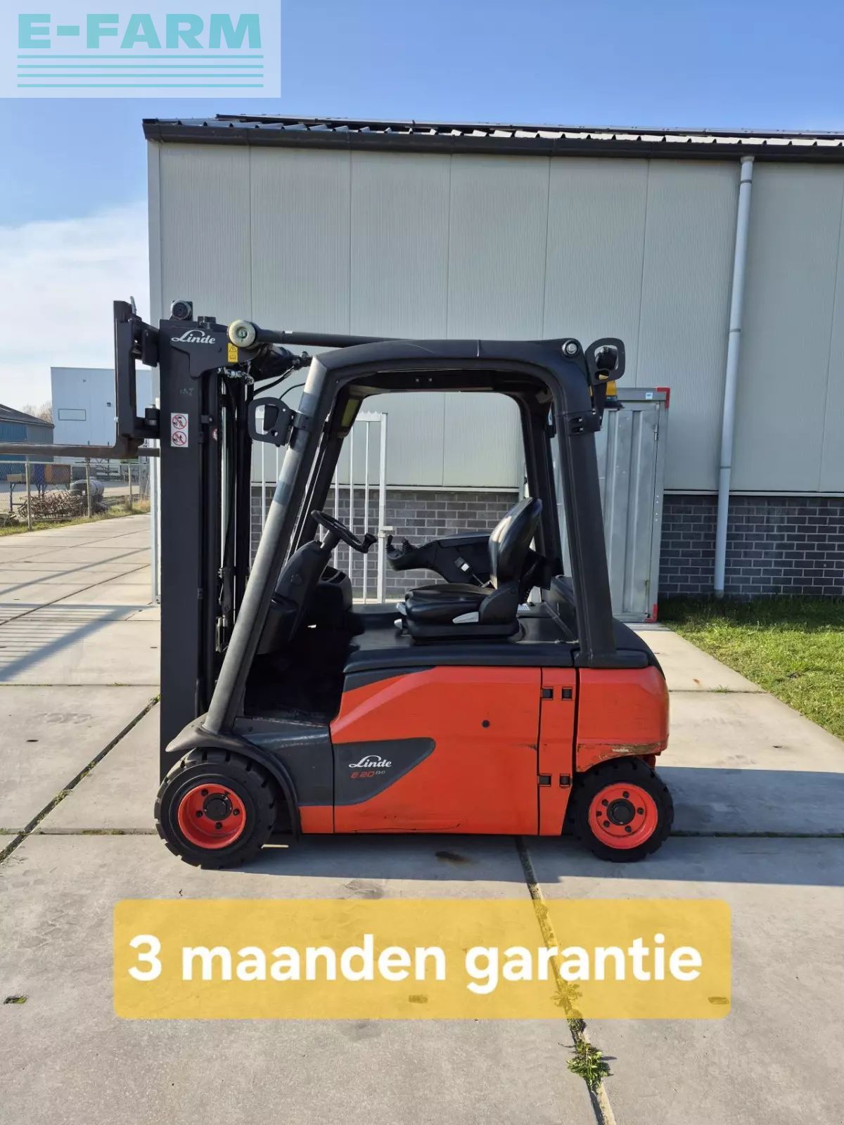 Linde e20pl-02 Chariot élévateur 8 500 €