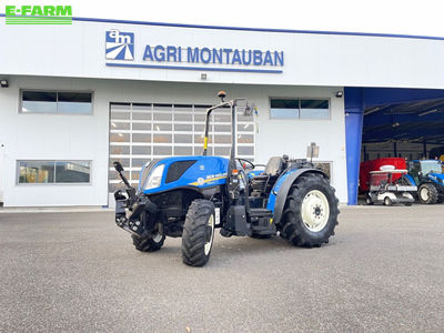 E-FARM: New Holland T4.100 LP - Tractor - id UQRBP9A - €42,500 - Year of construction: 2019 - Engine hours: 990,Engine power (HP): 100,France