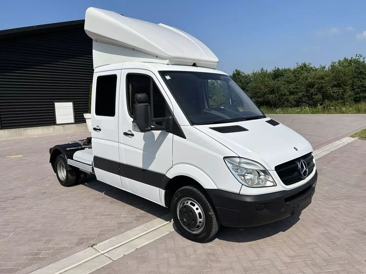 E-FARM: sonstige be trekker mercedes be trekker mercedes sprinter v6 518 8.7 ton (120) - Remorque - id RSQX6C1 - 14 950 € - Année: 2009 - Pays-Bas