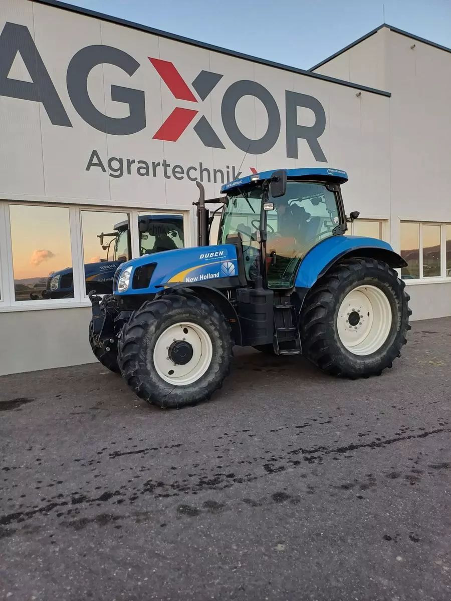 E-FARM: New Holland T6050 - Tractor - id U6G9ZKT - €57,500 - Year of construction: 2009 - Engine hours: 3,480,Engine power (HP): 126,Austria