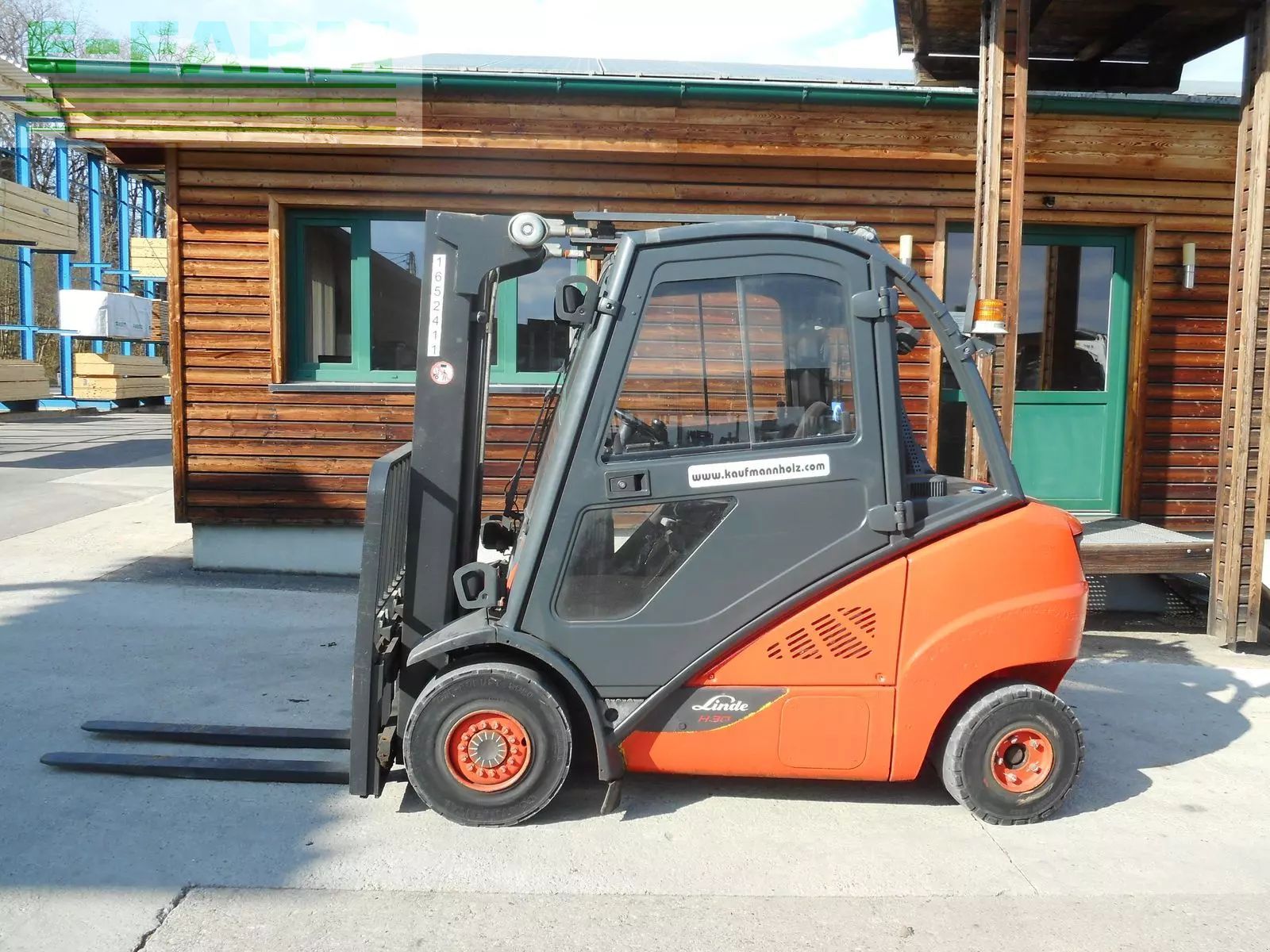 Linde h30d-02 evo triplex 4,65m + ss + kabine Carretilla elevadora 10.900 €