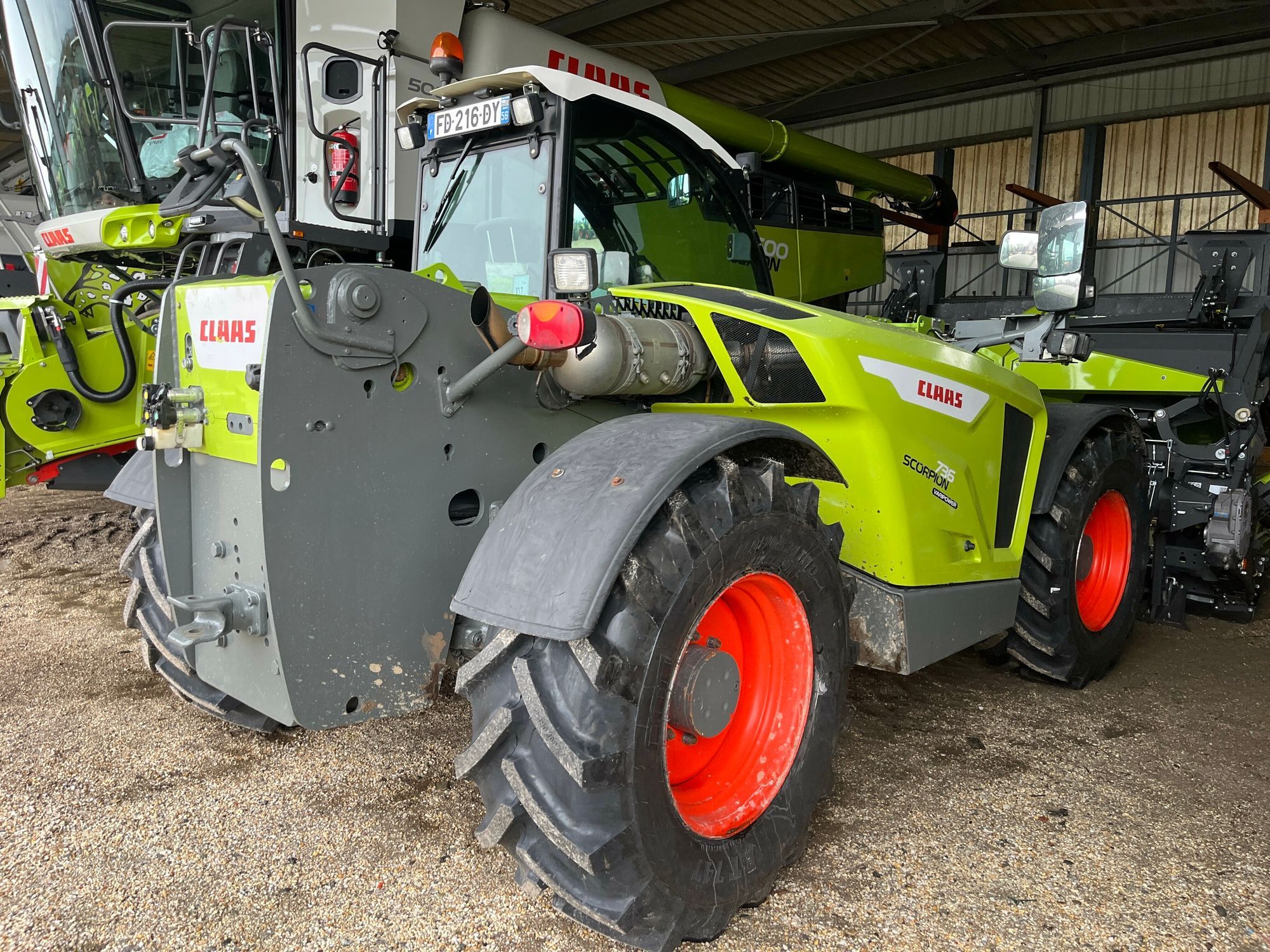 Claas scorpion 736 vpwr (k32/400) Telehandler €65,000