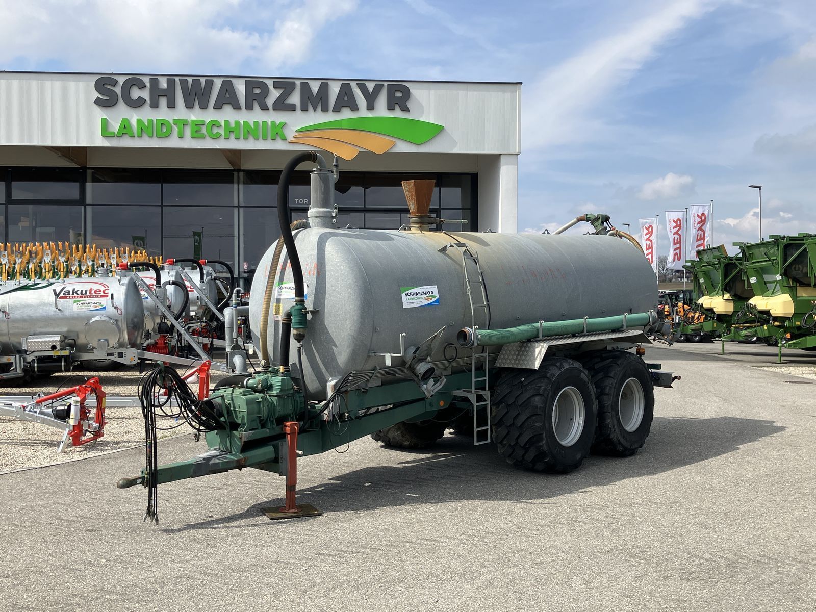 E-FARM: Lochmann rc 160 t mit güllewerfer - Citerne - id BJ7KJUI - 24 690 € - Année: 2008 - Autriche