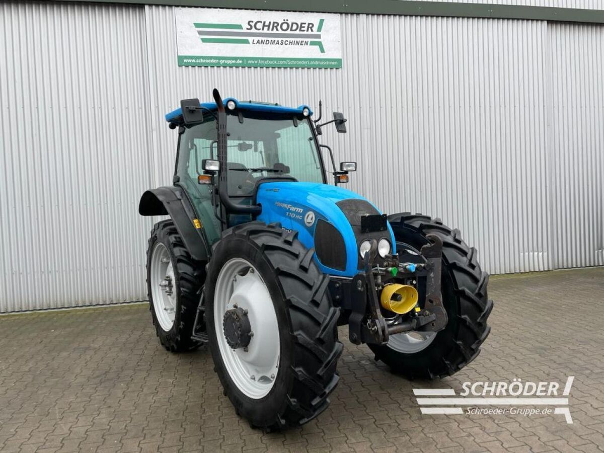 E-FARM: Landini Powerfarm 110 HC - Tractor - id PXMMAVJ - €26,885 - Year of construction: 2011 - Engine hours: 5,028,Engine power (HP): 102,Germany