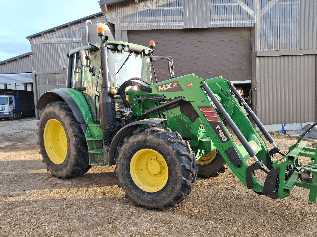 E-FARM: John Deere 6110 M - Traktor - id ZBQPPKB - 78.000 € - Baujahr: 2018 - Abgelesene Motorstunden: 1.800,Motorleistung (PS): 110,Frankreich