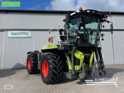 E-FARM: Claas Xerion 4000 SADDLE TRAC - Tractor - id RSDJ953 - €89,885 - Year of construction: 2014 - Engine hours: 7,450,Engine power (HP): 419,Germany