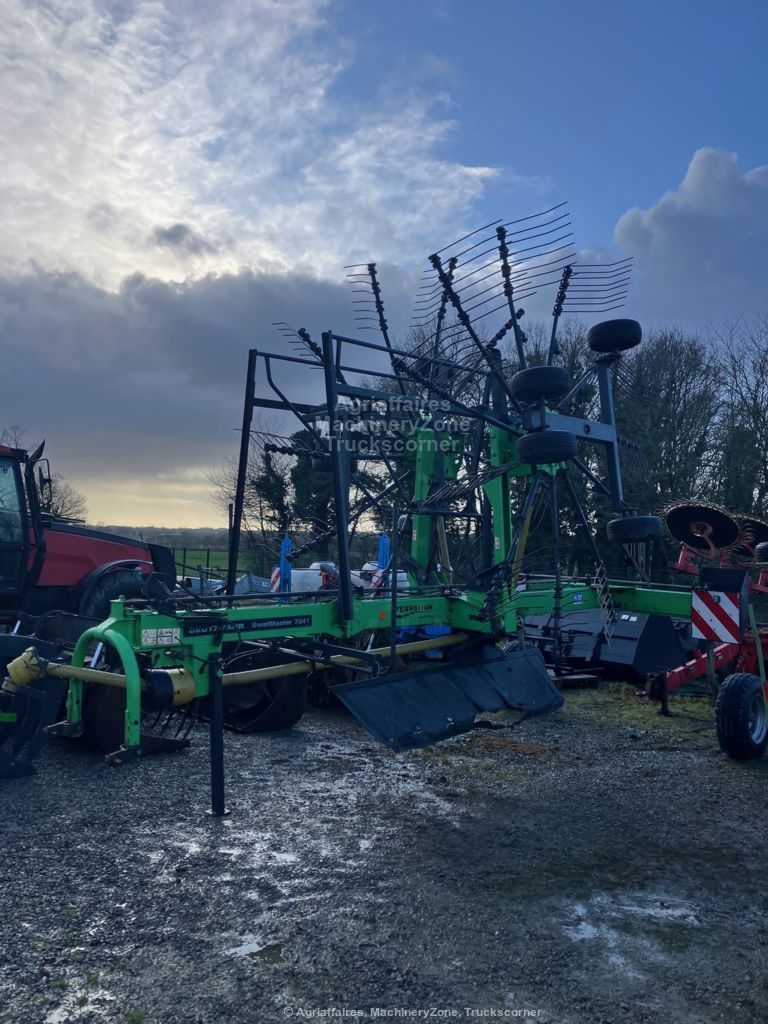 E-FARM: Deutz-Fahr swatmaster 7041 - Tedder - id JPXFCQM - €9,800 - Year of construction: 2008 - France