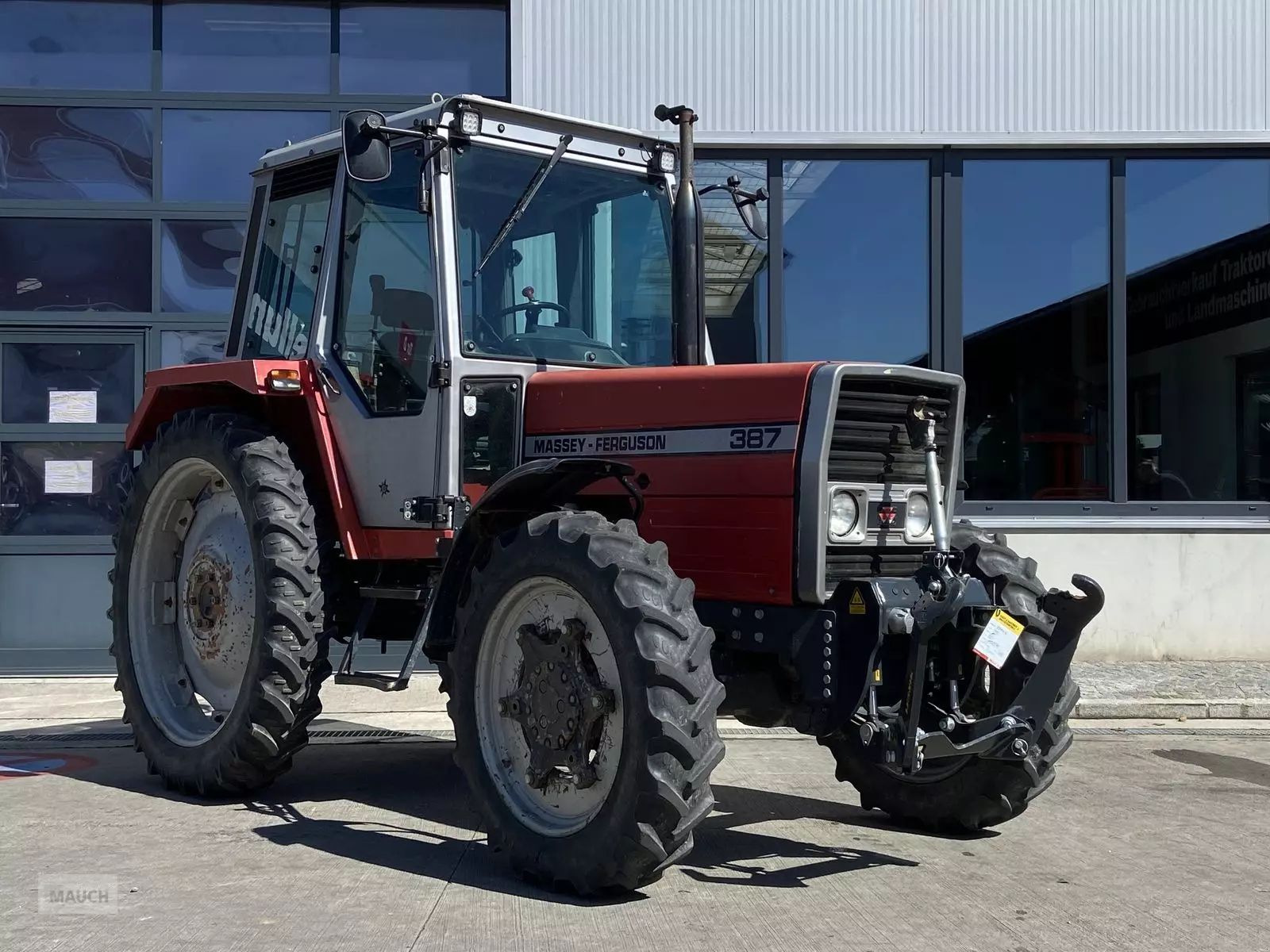 E-FARM: Massey Ferguson 387-4 - Tractor - id GU2USKD - €16,372 - Year of construction: 1989 - Engine power (HP): 71,Austria