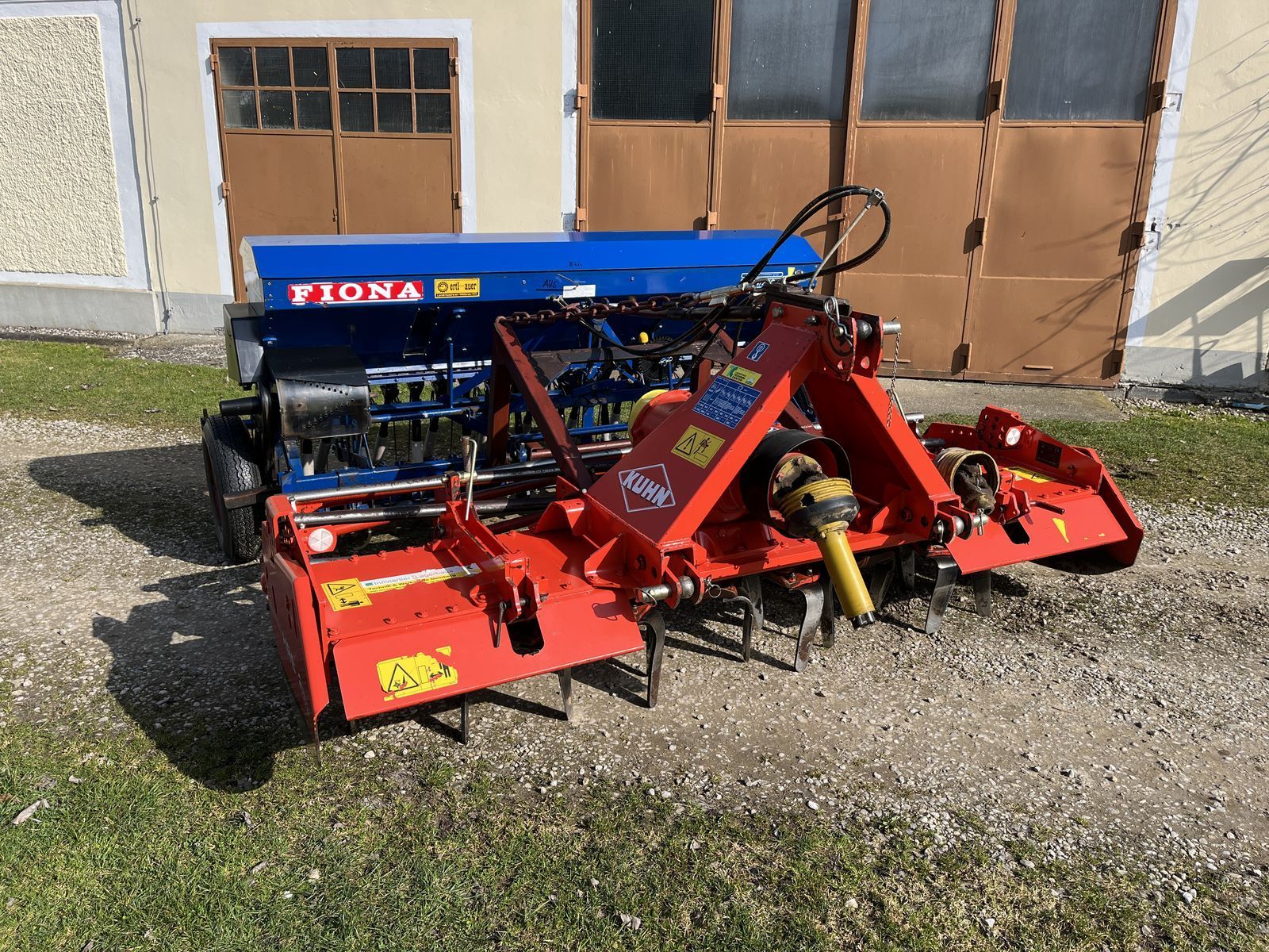Kuhn hrb 252 mit fiona sämaschine 2,5m Drilling machine combination €4,700