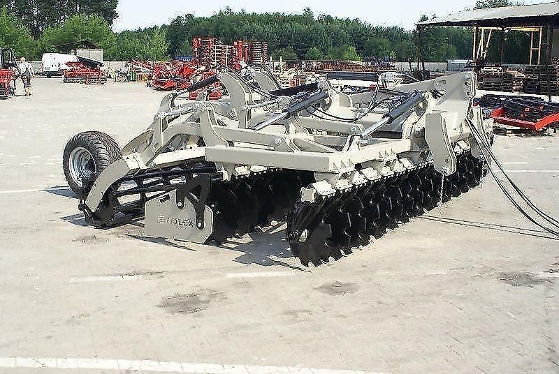 Rol/Ex hydraulische scheibenegge / hydraulic discs harrow / dechaumeur à disques / erpice a dischi / дисковая гидравлическая борона тип лёгкий с тележкой / brona talerzowa hydraulicznie składana lekka 4 m Disc harrow €13,126