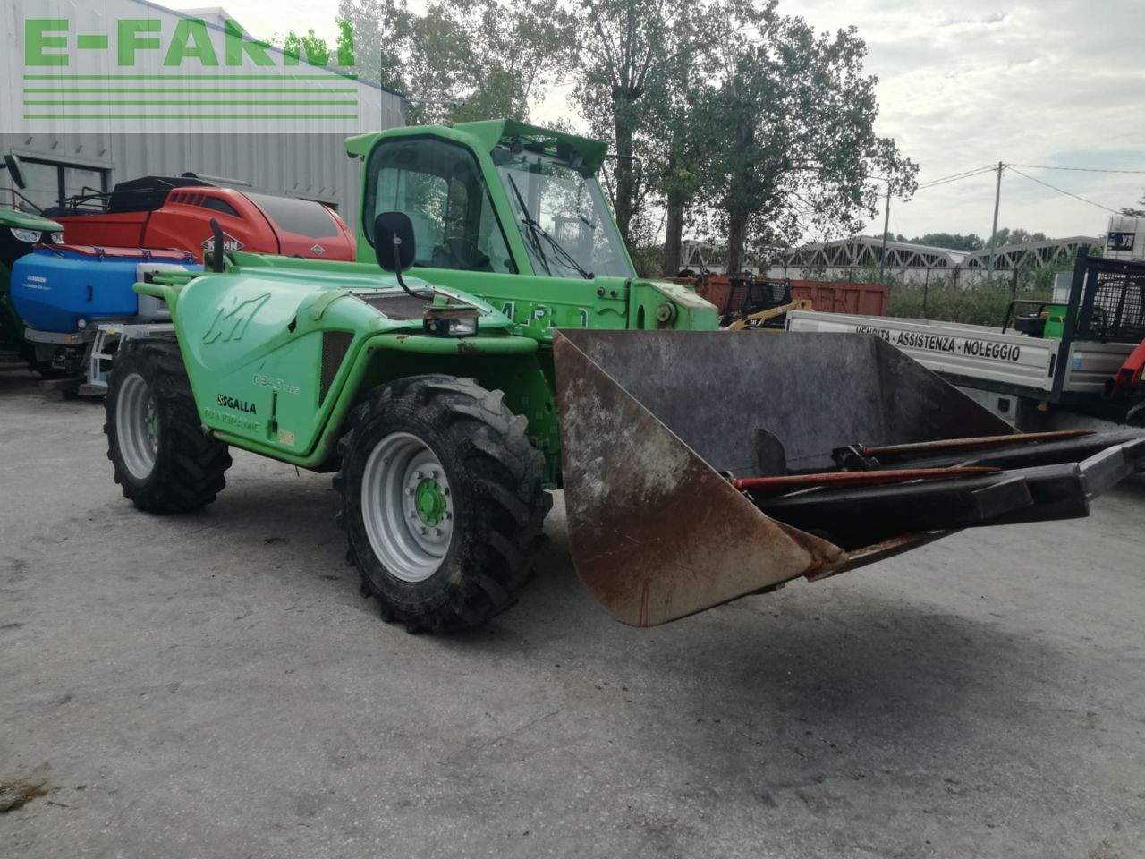 E-FARM: Merlo 34.7 plus - Manipulador telescópico - id E1QQR9B - 19.000 € - Año: 2007 - Horas: 14.000,Italia