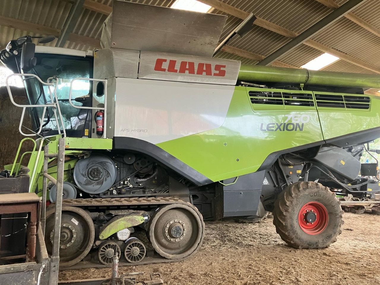E-FARM: Claas Lexion 760 - Combine harvester - id C9VAHFD - Year of construction: 2014 - Engine hours: 2,750,United Kingdom