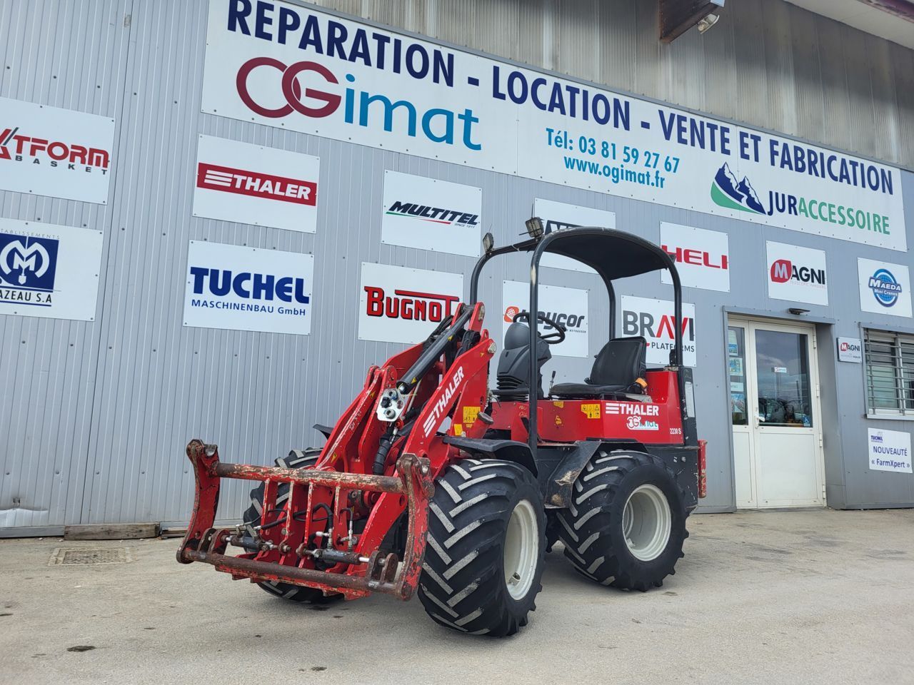 E-FARM: THALER 2230 S - Miniładowarka - id 9AF7J2G - Rok produkcji: 2021 - Francja