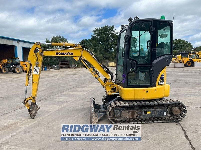 KOMATSU pc 26 mr-5 Minirypadlo 28 769 €