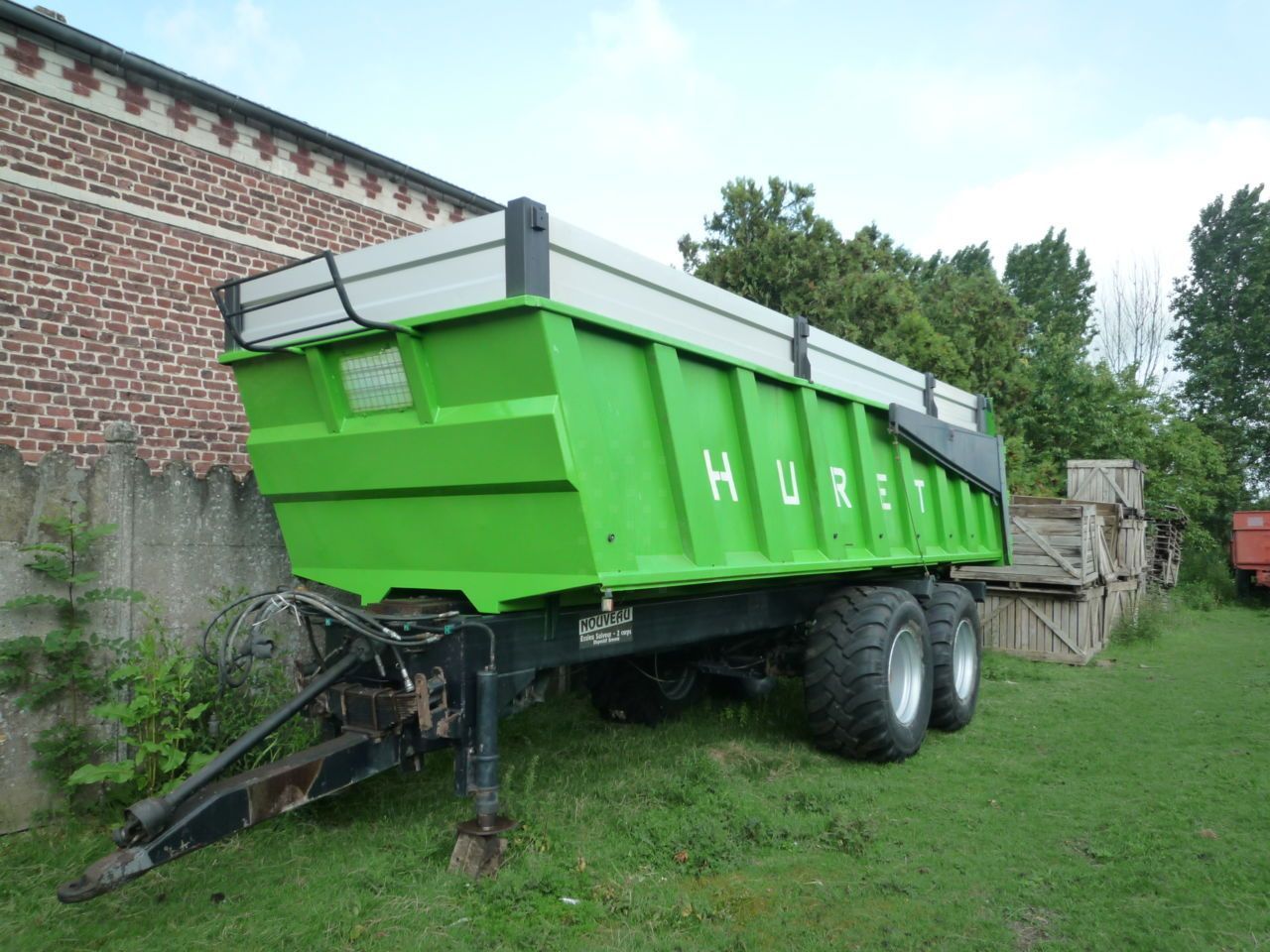 E-FARM: huret 18t - Benne - id SLGVPNH - Année: 1996 - France