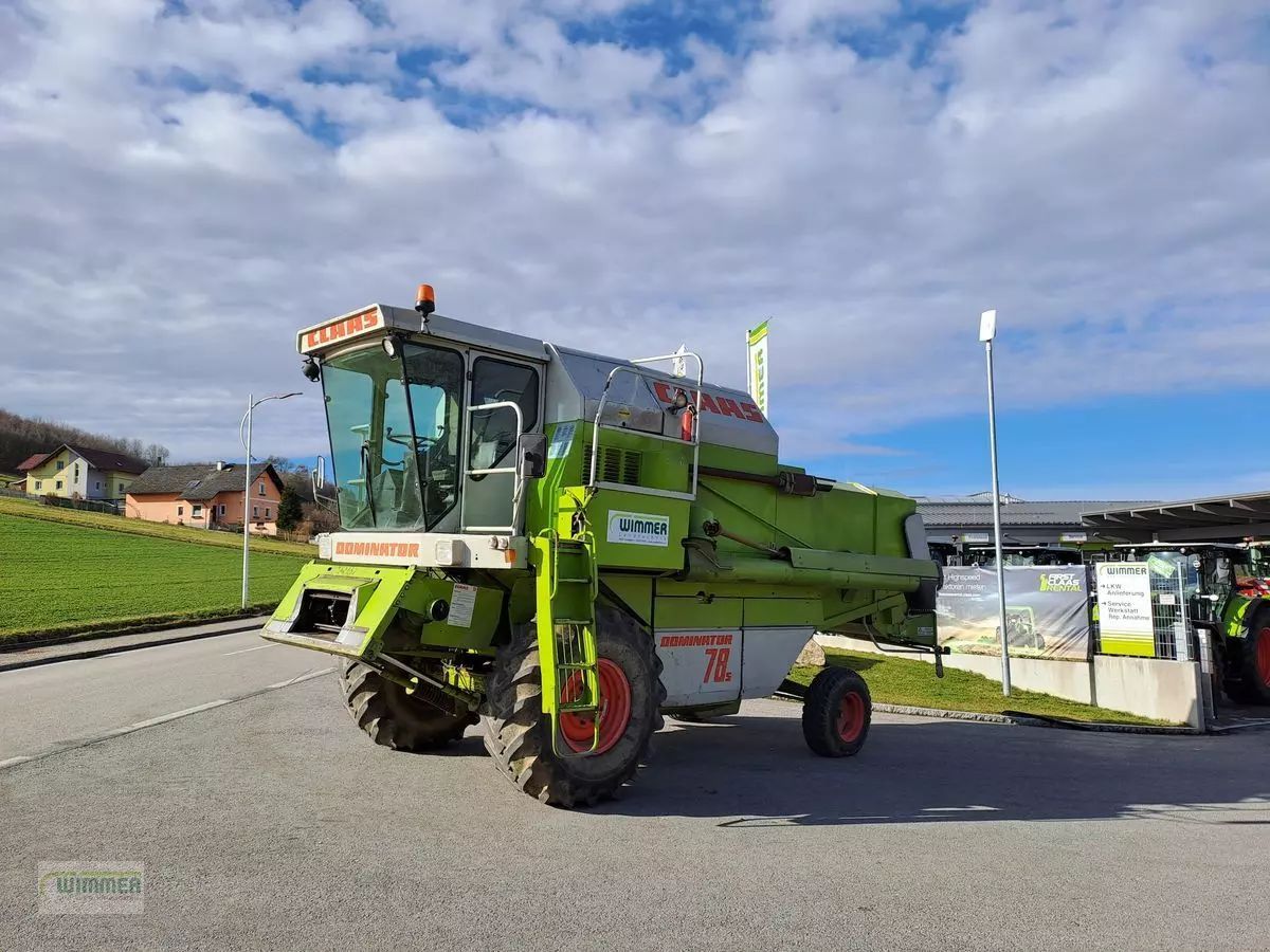 E-FARM: Claas dominator 78 s - Moissoneuse-batteuse - id HZCQISK - 25 650 € - Année: 1987 - Lecture du nombre d'heure: 4 080,Puissance du moteur (chevaux): 120,Autriche