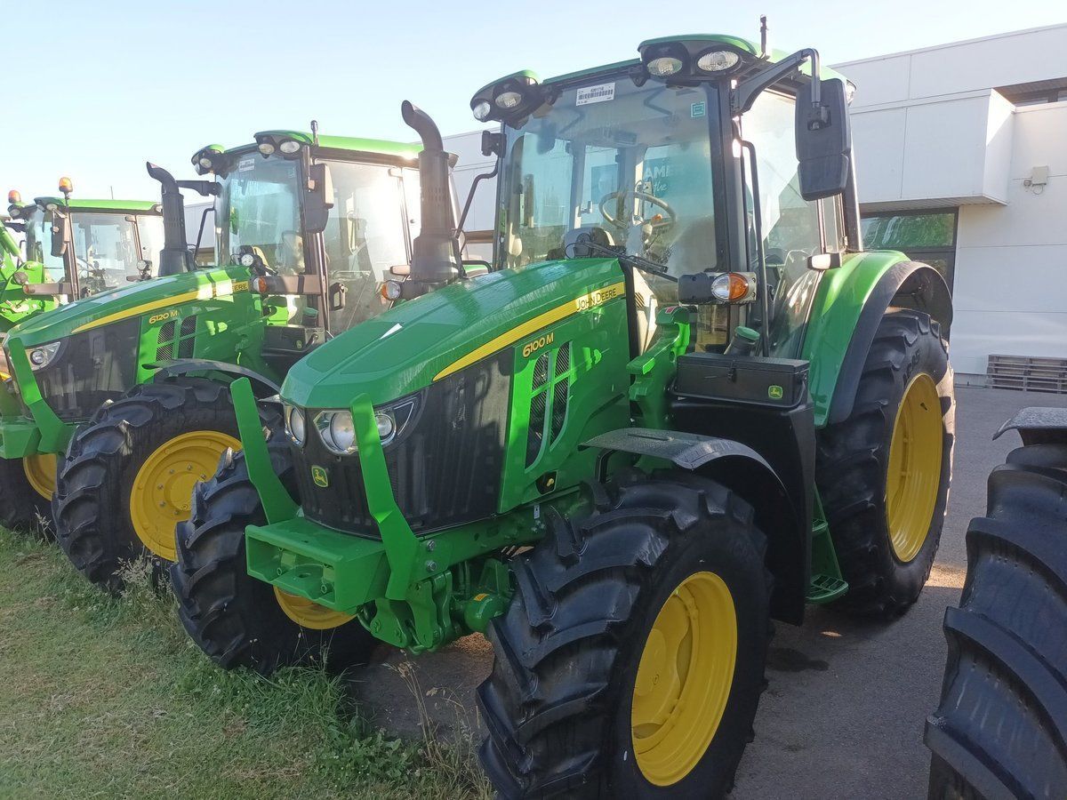 E-FARM: John Deere 6100 M - Tracteur - id CFRGW6N - 109 800 € - Année: 2024 - France