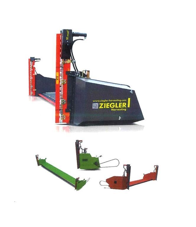 Ziegler ziegler rapstisch claas, fendt, mf, john deere 3 Hedery do kombajnów zbożowych/sieczkarni 9500 €