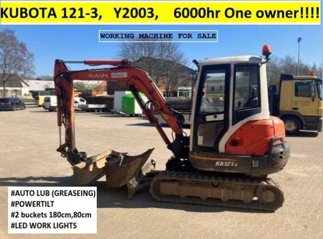 Kubota kx121-3 Minibagger 13.181 €