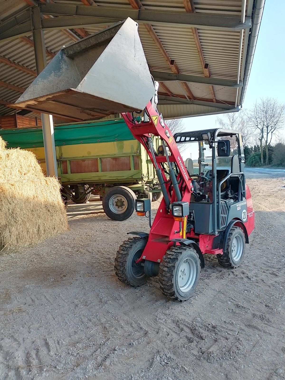 E-FARM: Weidemann 1160 - Hoflader - id DYNYMKT - 28.000 € - Baujahr: 2021 - Deutschland
