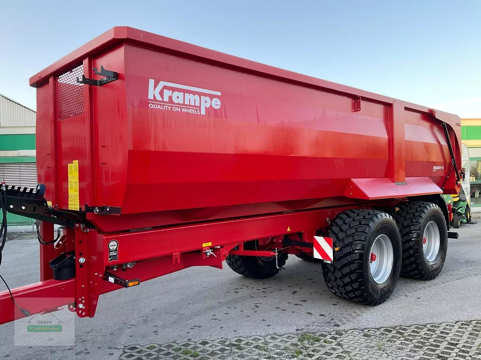 Krampe big body 750 carrier Kipper 51.500 €