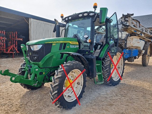 E-FARM: John Deere 6R 150 - Tractor - id XVJ7YQT - €129,000 - Year of construction: 2024 - Engine power (HP): 150,France