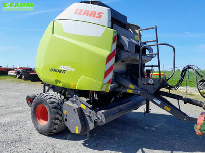 E-FARM: Claas variant485rc - Baler - id AFFZLAB - €22,000 - Year of construction: 2019 - Total number of bales produced: 16,000,France