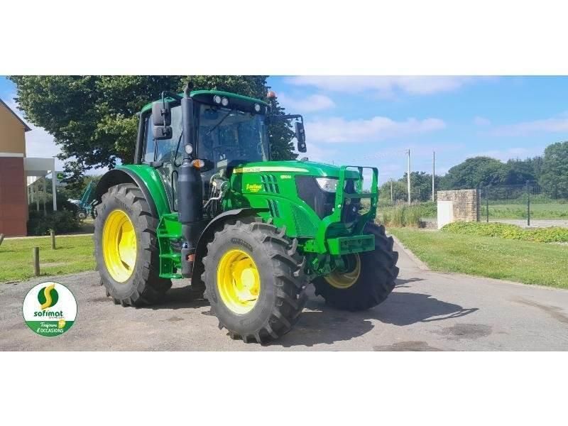 E-FARM: John Deere 6110 M - Tractor - id JK61PCC - €61,900 - Year of construction: 2018 - Engine hours: 3,683,Engine power (HP): 110,France